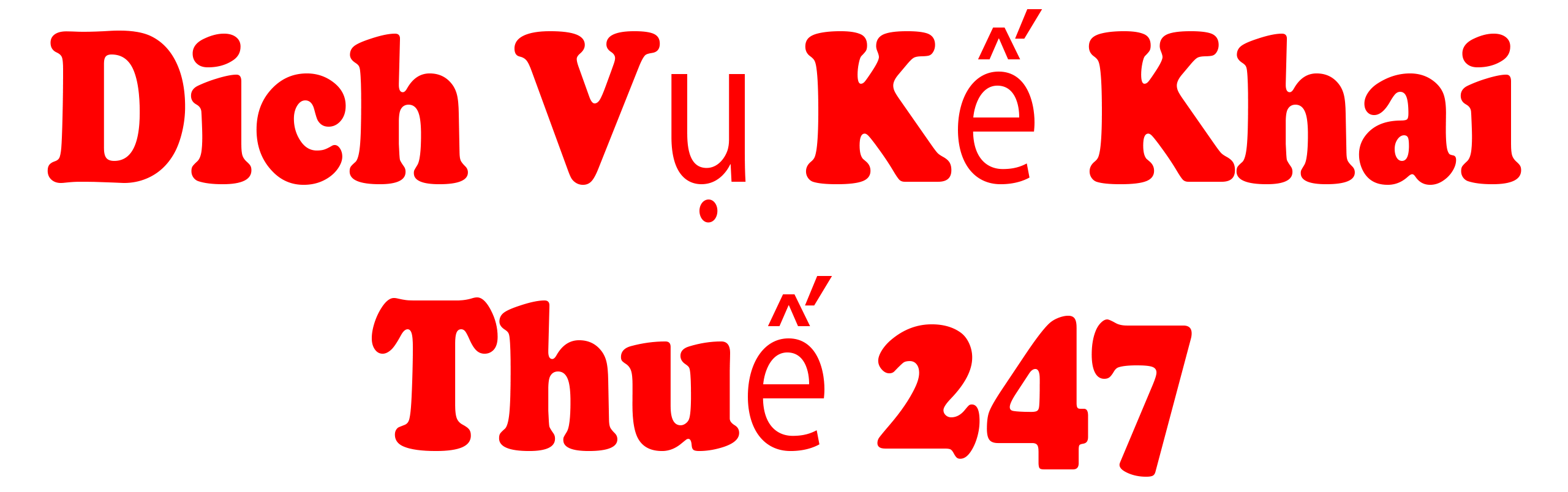 Dịch Vụ Kế Khai Thuế 247